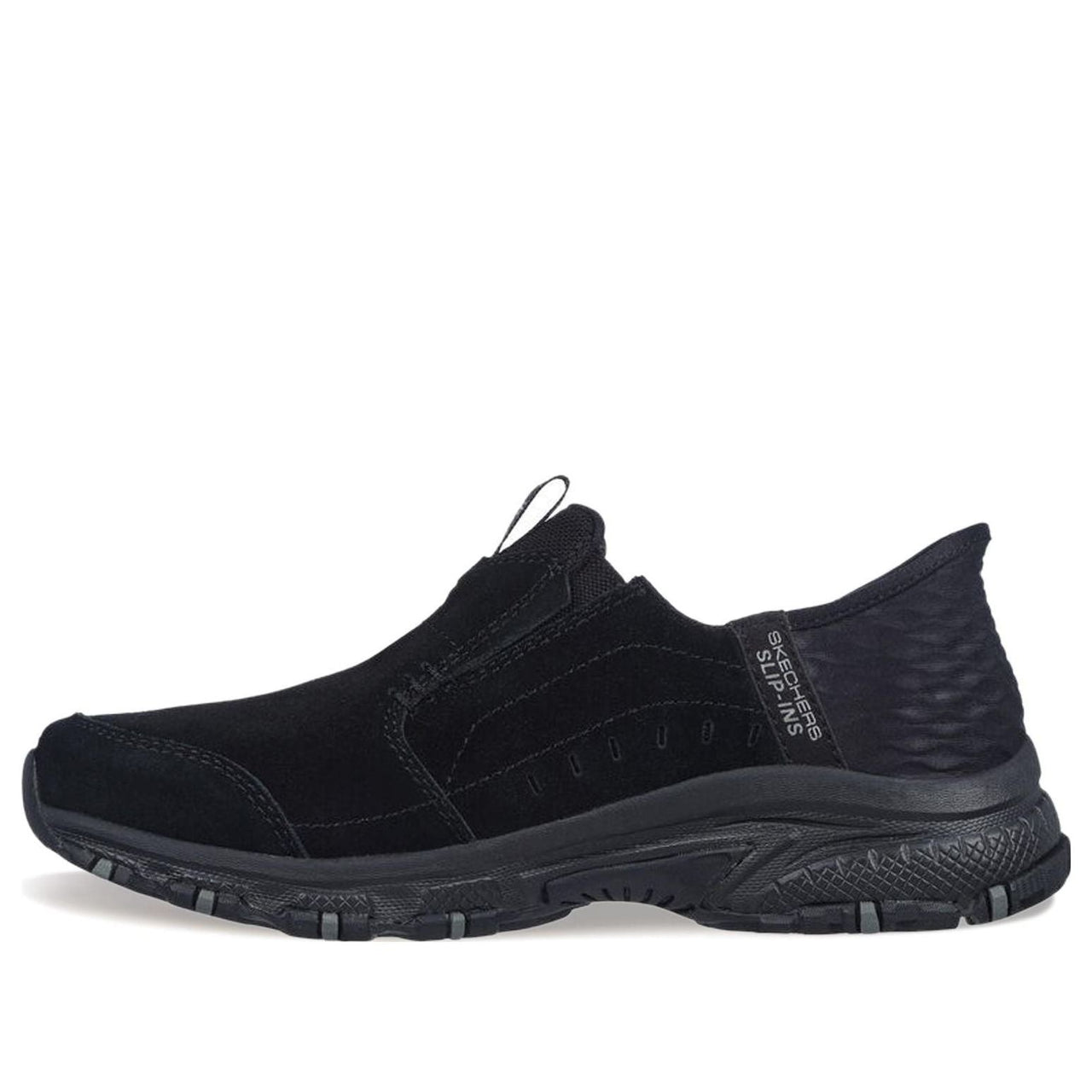 (WMNS) Skechers Slip-ins Hillcrest 'Black' 180016-BBK