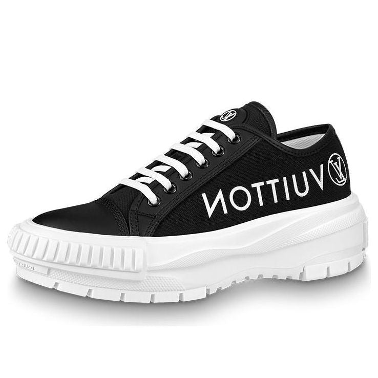 (WMNS) LOUIS VUITTON Squad Sneakers 'Black' 1A9419