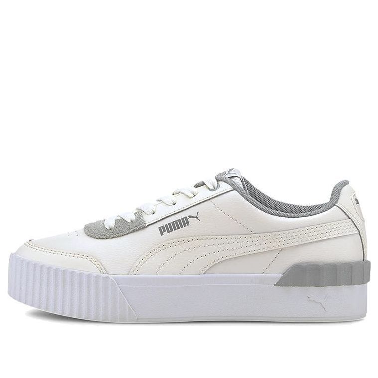 (WMNS) PUMA Carina Lift Khaki/White/Grey 373031-03