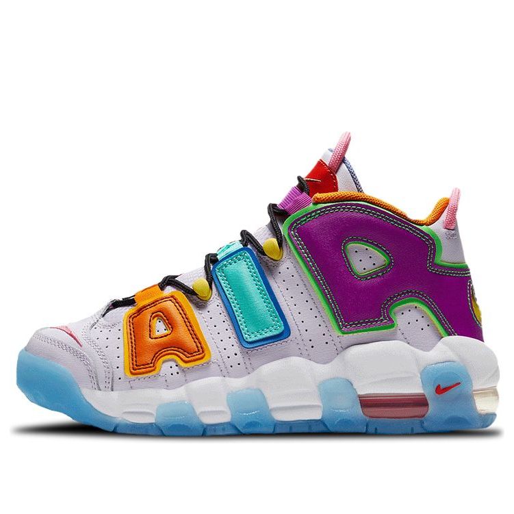 (GS) Nike Air More Uptempo Orange/Blue/Purple DH0624-500