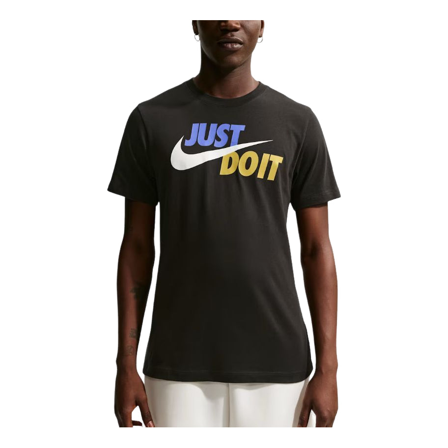 Nike Sportswear JDI T-Shirt 'Black Sapphire Sail Saffron Quartz' AR5006-014