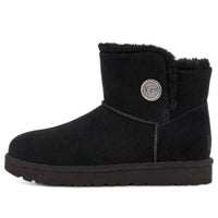 (WMNS) UGG Mini Bailey Snaps 'Black' 1127352-BLK
