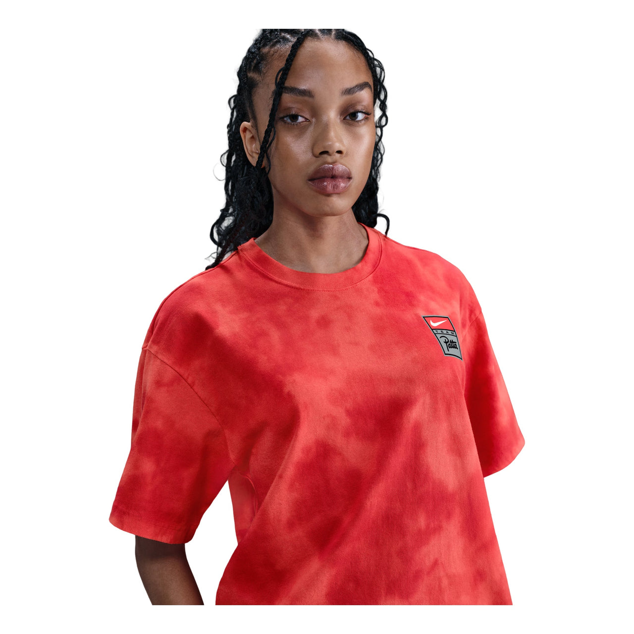 Nike x Patta T-Shirt Asia Sizing 'Red' HQ3908-612