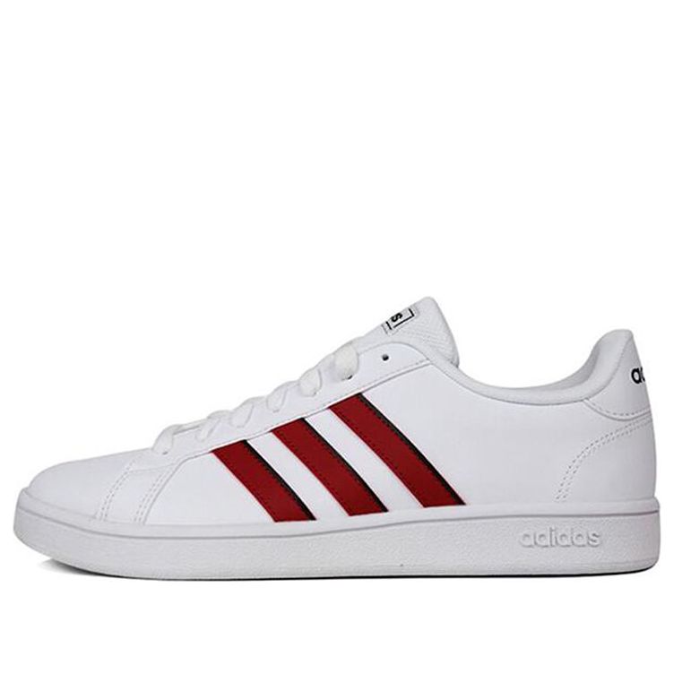 adidas neo Grand Court 'Black White Red' EG5939