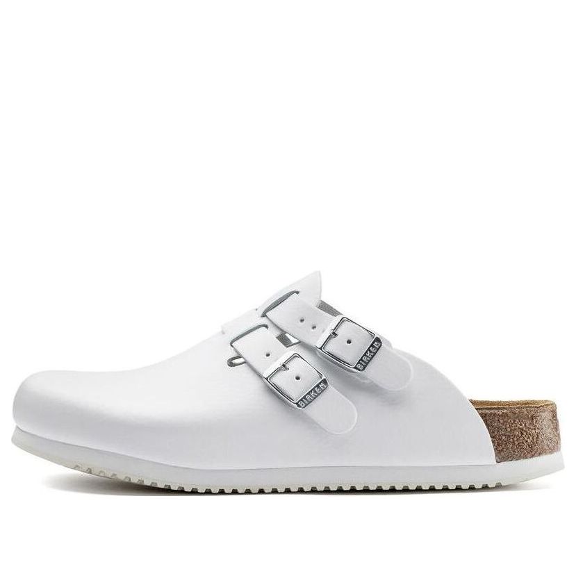 Birkenstock Kay SL Natural Leather Narrow Fit Sandals 'White' 1018229
