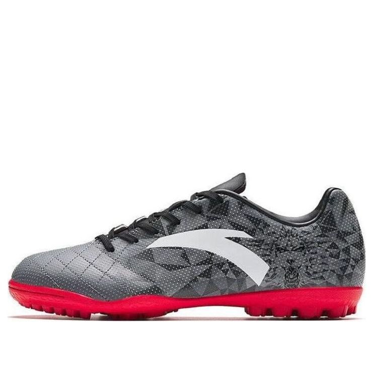 ANTA TF Soccer Shoes 'Grey Red' 912332201-3
