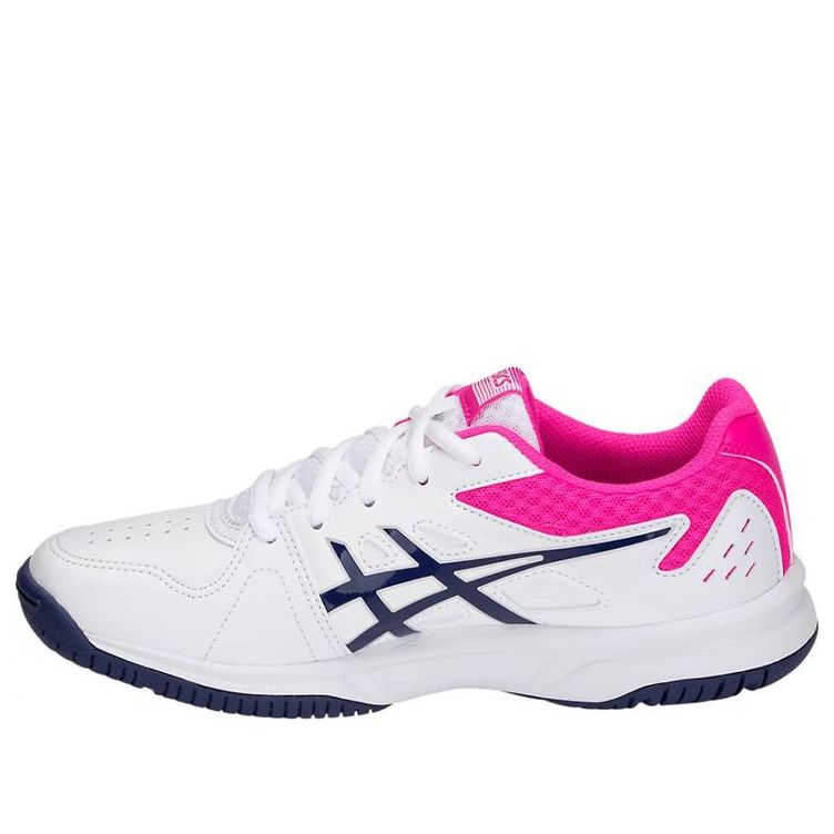 (WMNS) ASICS Court Slide 'White Pink Blue' 1042A030-100