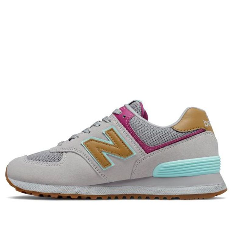 (WMNS) New Balance 574 Shoes 'Grey Brown' WT574ATA