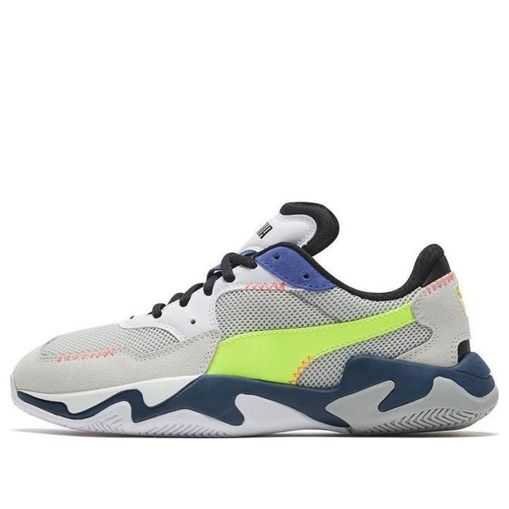PUMA Storm Stitching 'Grey Neon Green' 372274-02