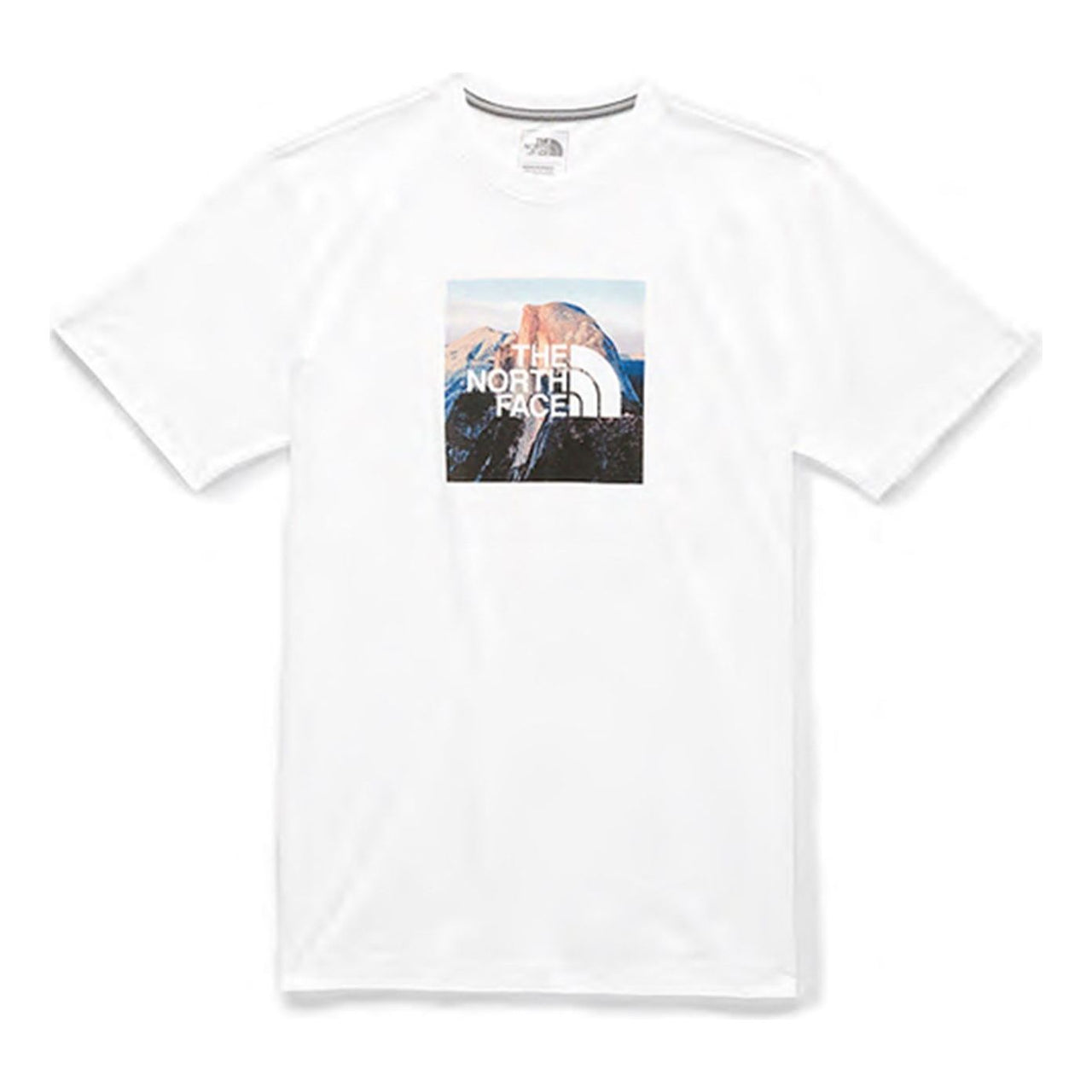 THE NORTH FACE Unisex Clean Ascent Tee Box Logo Print White NF0A3X6UFN4