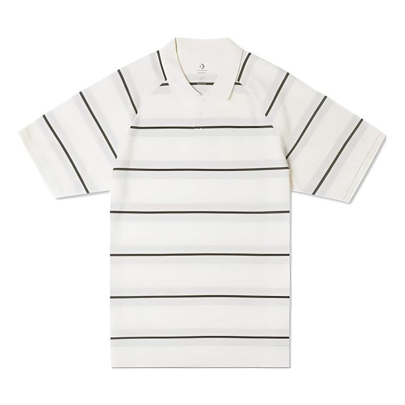 Converse Marquis Polo Shirt 'Beige Black' 10026821-A02