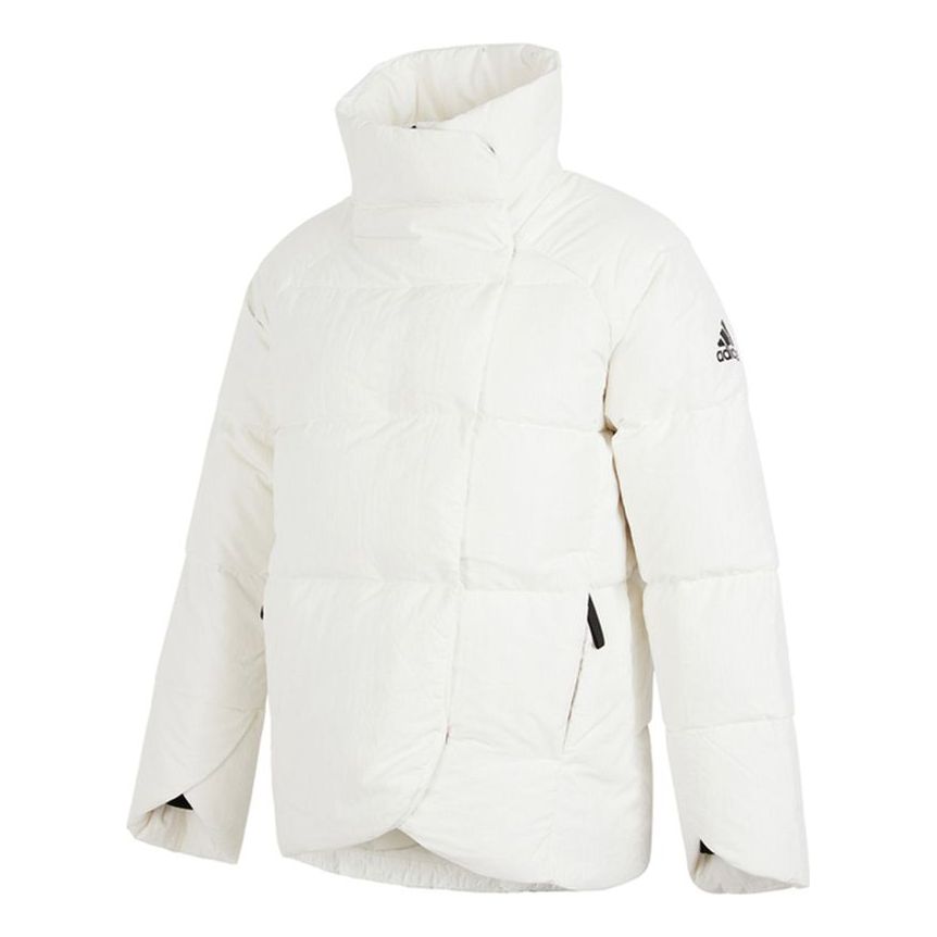 (WMNS) adidas Big Baffle Jacket 'White' GT6542