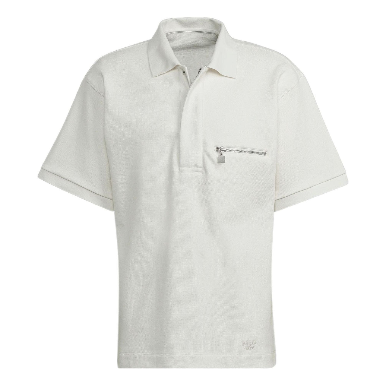 adidas Blue Version Tie-Break Polo Shirt 'Beige' HM2347
