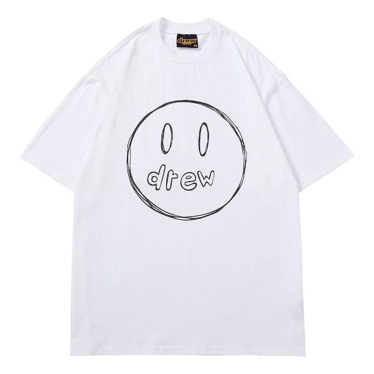 Drew House Sketch Mascot T-shirt 'White' DR-FW21-011