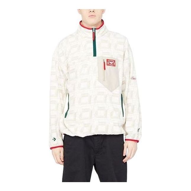 Converse x LFC Popover Fleece Sweatshirt 'Converse Egret' 10026260-A01