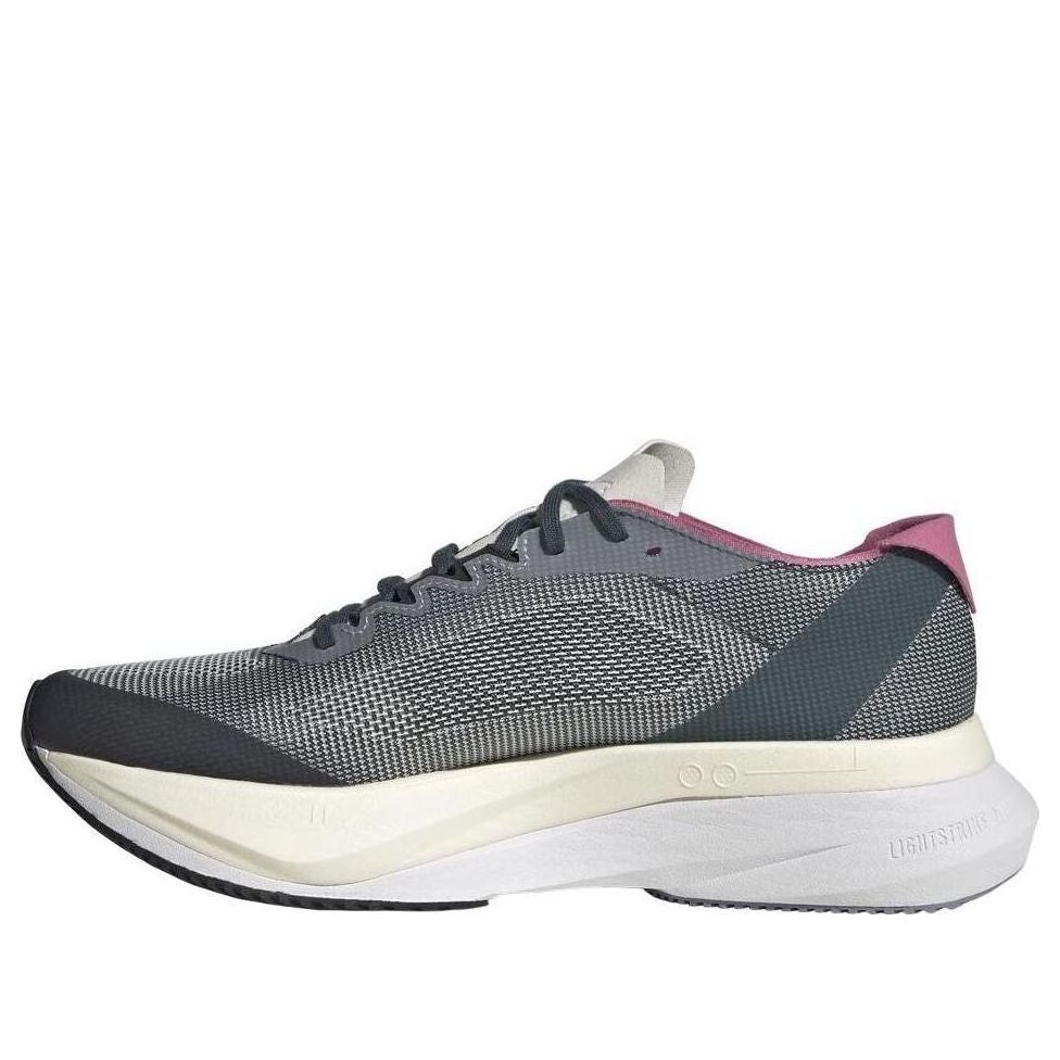 (WMNS) adidas Adizero Boston 12 'Arctic Night Lucid Lemon' ID6898