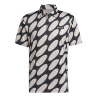 adidas Golf x Marimekko Polo Shirt 'Black Grey' HS7614