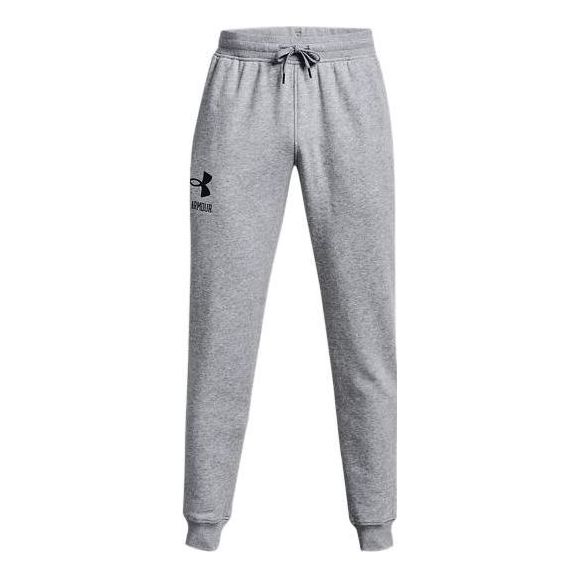Under Armour Rival Graphic Fleece Pants 'Grey' 1373411-035