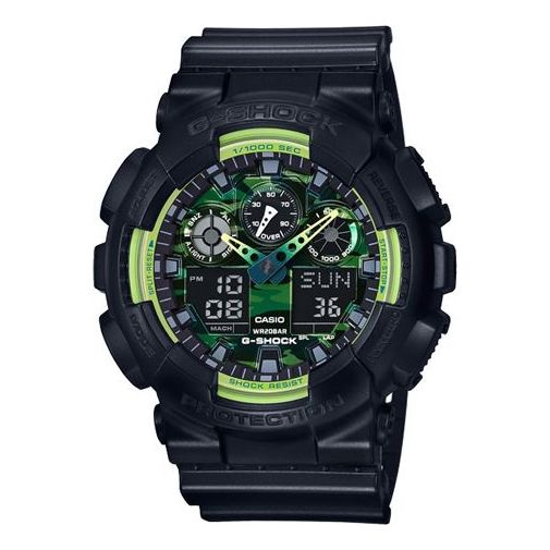 CASIO G-Shock Analog-Digital 'Black' GA-100LY-1A