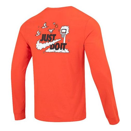 Nike Just Do It Bucket Long sleeve 'Orange' DZ2696-633