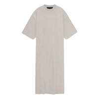 (WMNS) Fear of God Essentials FW23 3/4 Sleeve Dress 'Silver Cloud' 125BT235042FW