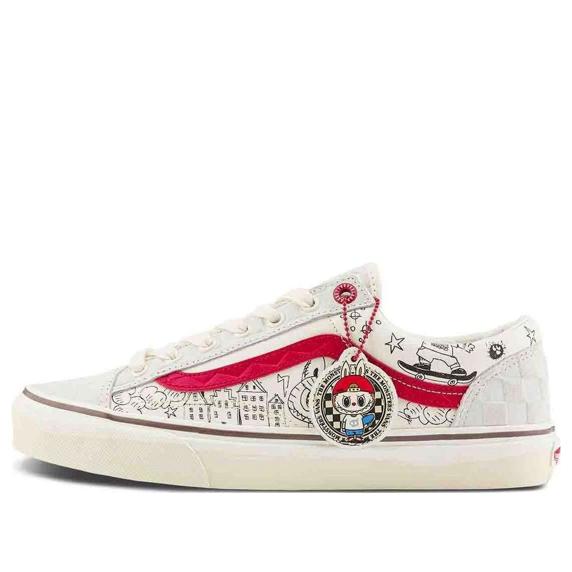 Vans Style 36 x The Monsters 'White Red' VN000CDECCZ