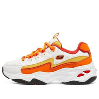 (WMNS) Skechers D'Lites 4.0 'White Orange' 800004-WOR