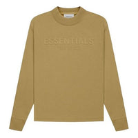 (GS) Fear of God Essentials FW21 L/S Tee Amber FOG-FW21-062