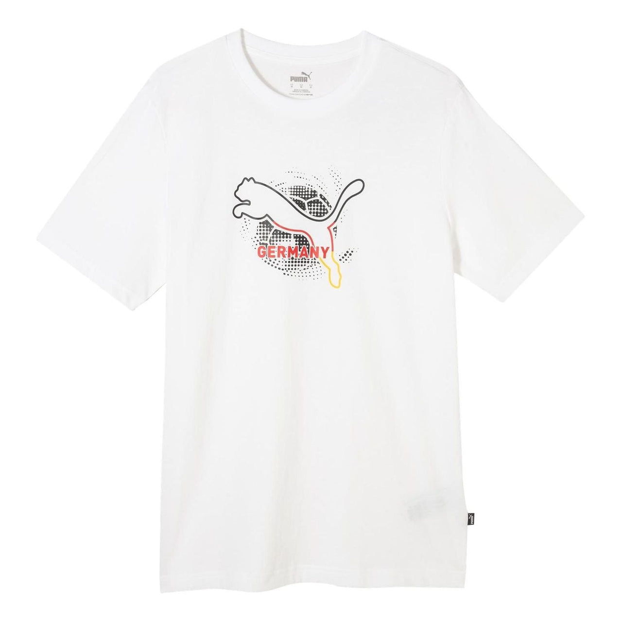PUMA Euro Cup Germany Logo T-shirt 'White' 684544-02