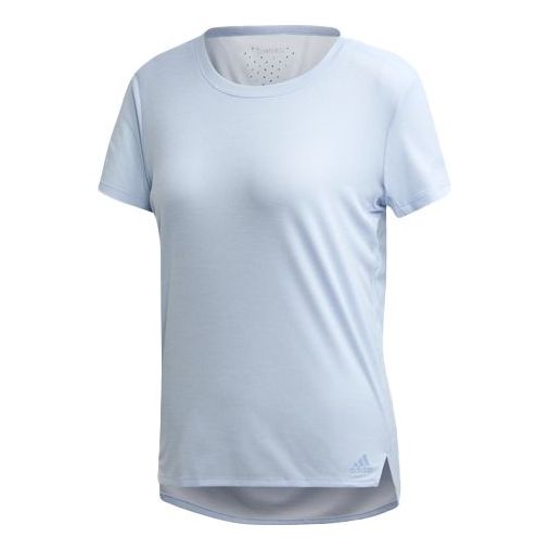 (WMNS) adidas Training Sports Round-neck Short-sleeve Tee Blue FL8567