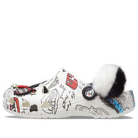 Disney x Crocs Pattern Unisex White Sandals 207401-100