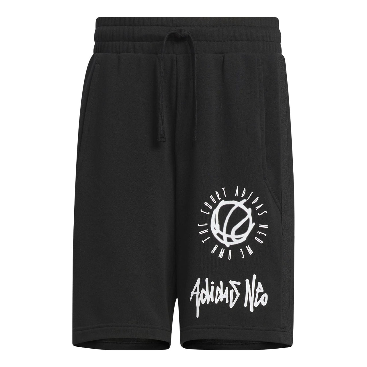 adidas Neo Basketball Shorts 'Black' IA6793