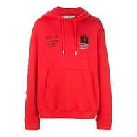 Off-White Mona Lisa Printing Ordinary Version Red OMBB034S1900300510201