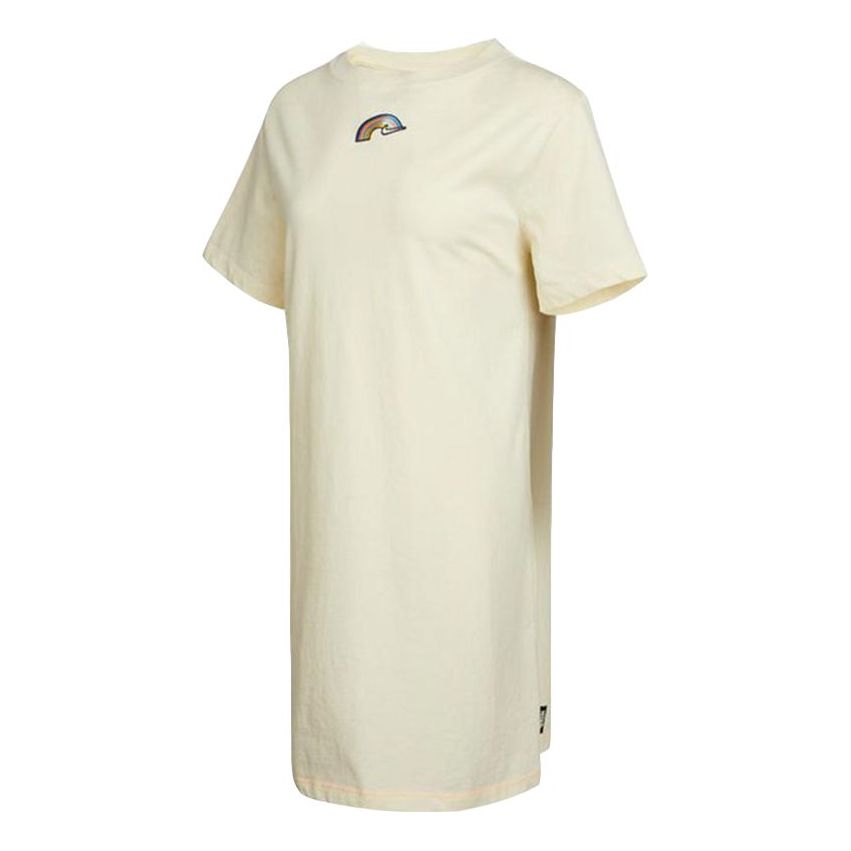 (WMNS) Nike AS W Sportswear Nike Sportswear DRESS Tee COCONUT MILK DJ6202-111