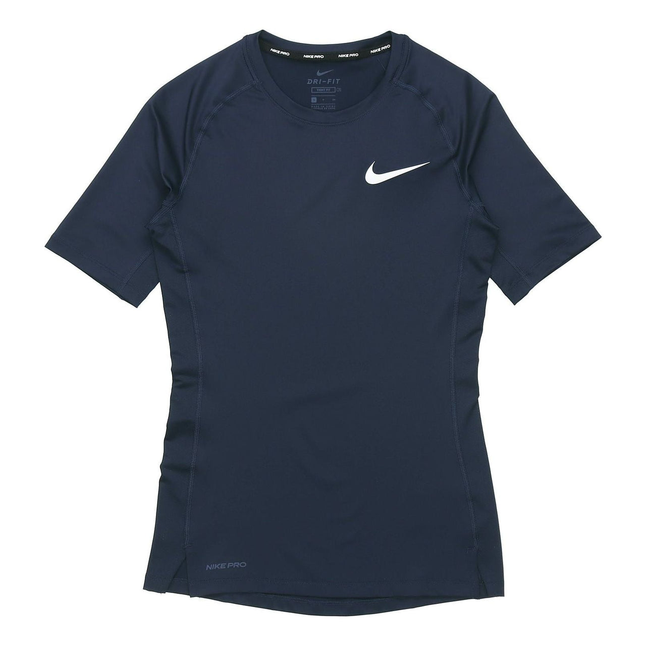 Nike Pro Casual Sports Training Tight Short Sleeve Navy Blue BV5632-452