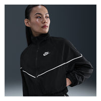 (WMNS) Nike Windrunner Oversized Woven Jacket 'Black Sail' IM8028-010