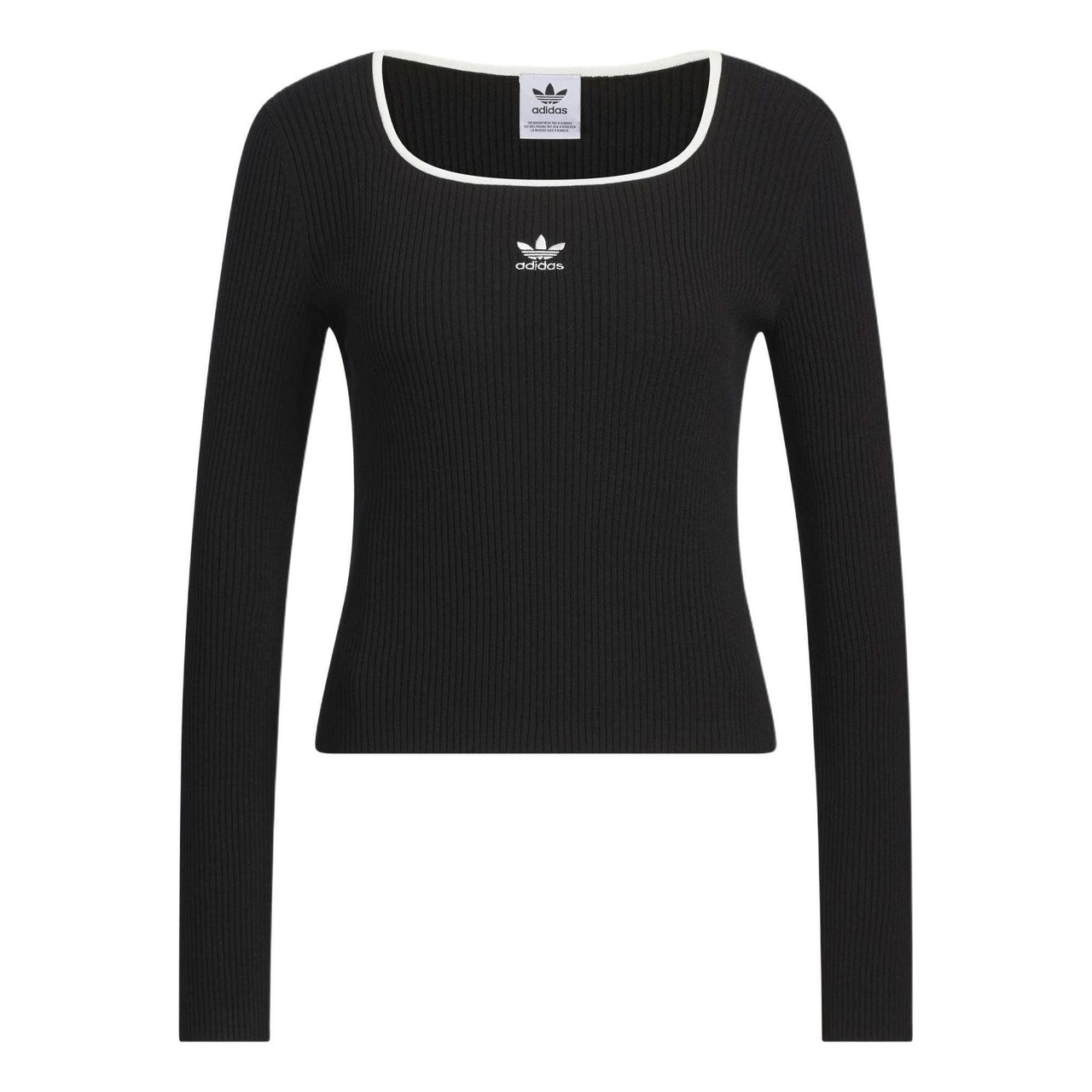 (WMNS) adidas Adi Long Sleeve Fully Fashion Sweater 'Black' JM8052