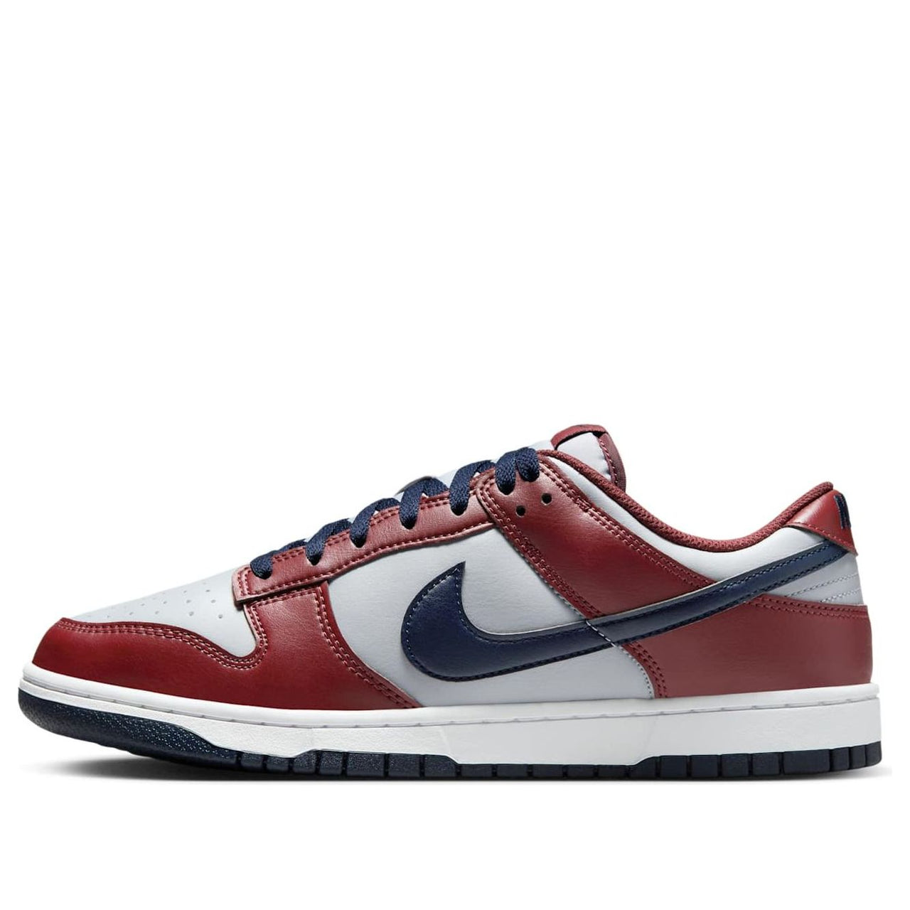 Nike Dunk Low Retro 'Wolf Grey Obsidian Dark Team Red' HF5441-003