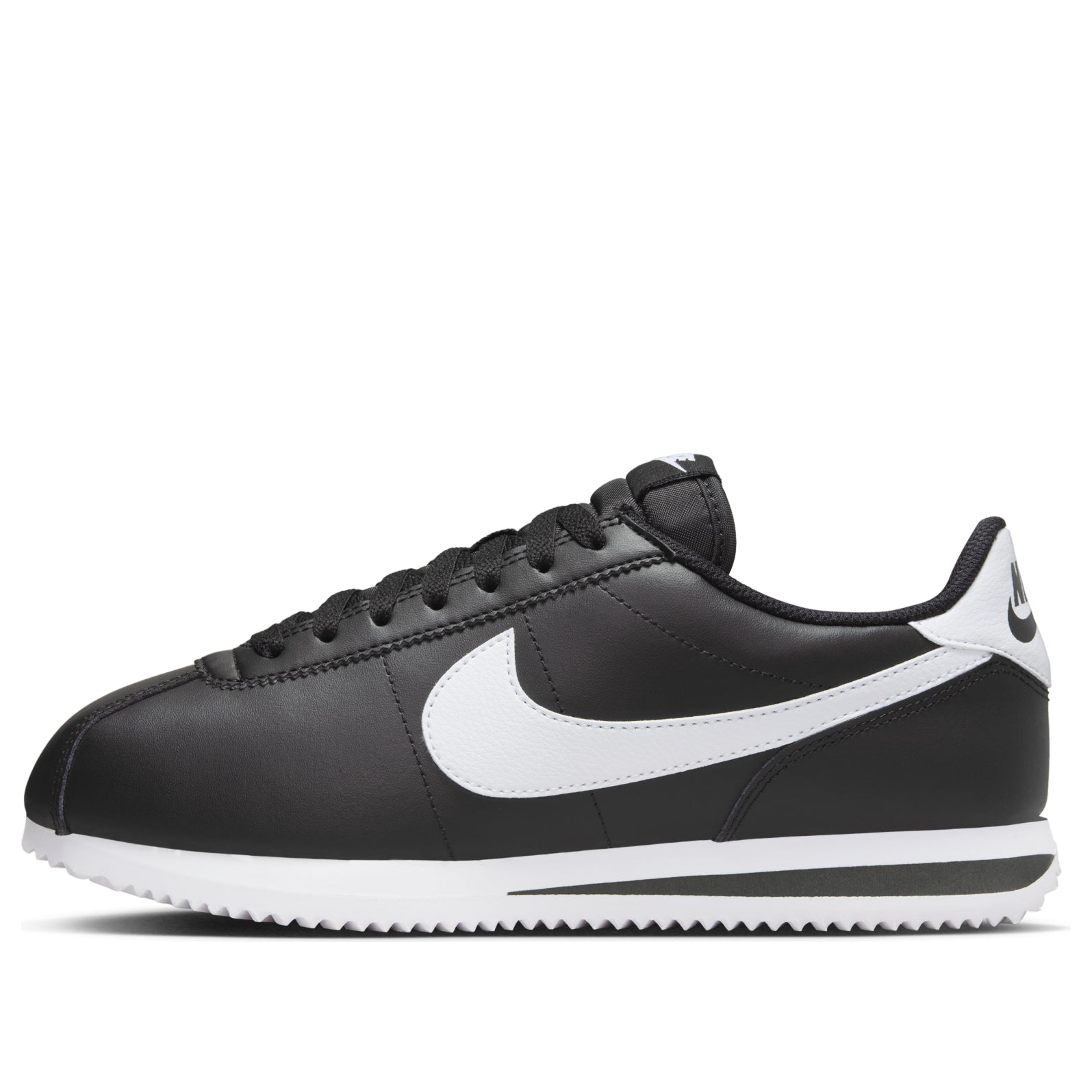 (WMNS) Nike Cortez Leather 'Black White' DN1791-001