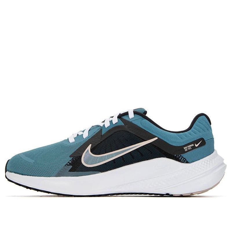 (WMNS) Nike Quest 5 'Black Blue Green' DD9291-400