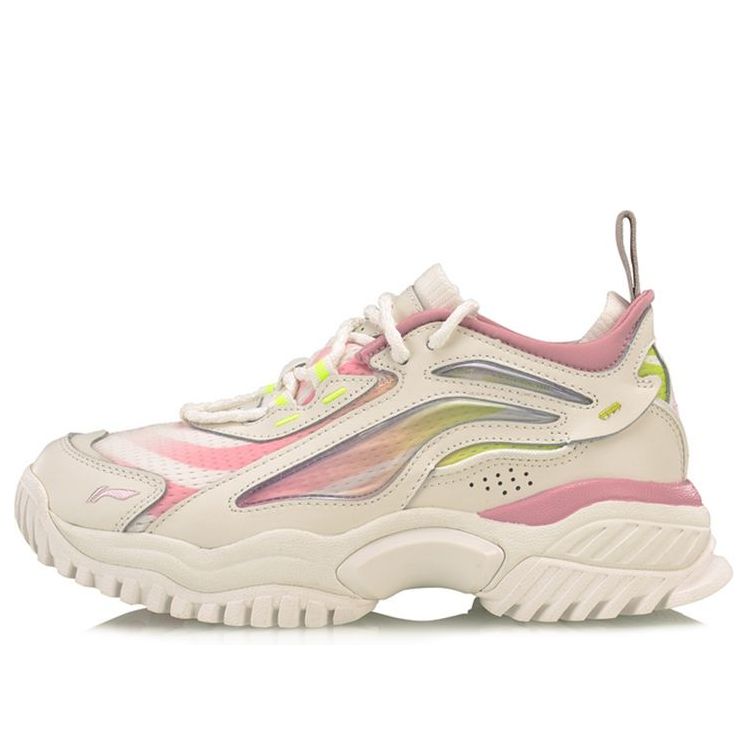(WMNS) Li-Ning Aurora Windwalker x Gilr Bad Five 'White Pink' AGLP108-2