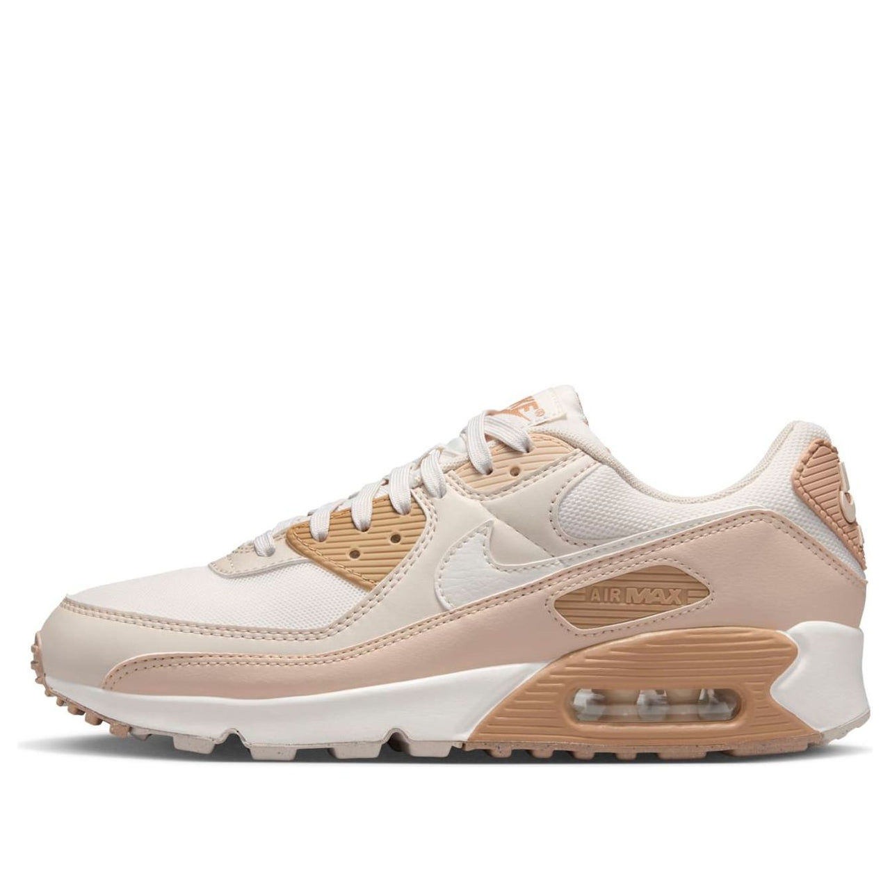 (WMNS) Nike Air Max 90 'Phantom Light Orewood Brown' DH8010-004
