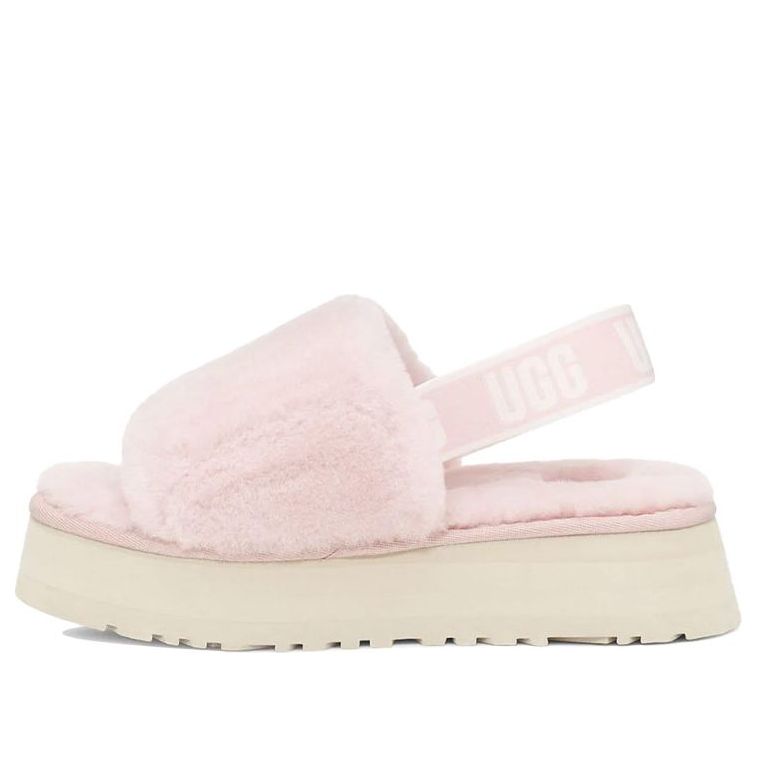 (WMNS) UGG Disco Slide Thick Sole Shoe 'Light Pink' 1112258-PCD