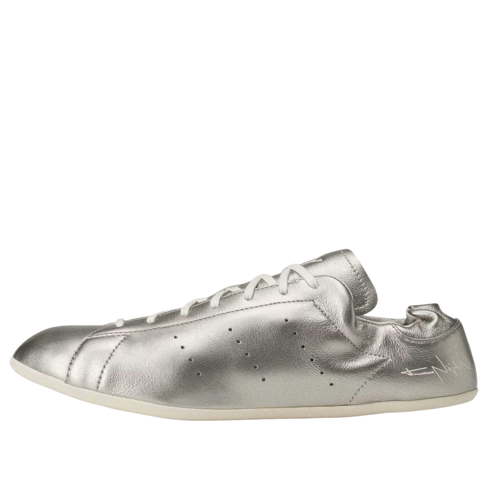 adidas Y-3 Stan Smith Lo Pro 'Silver Metallic Off White' KI7901