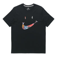 Nike Have A Nike Day Summer2 Smiling Face Printing Short Sleeve Black CW7392-010