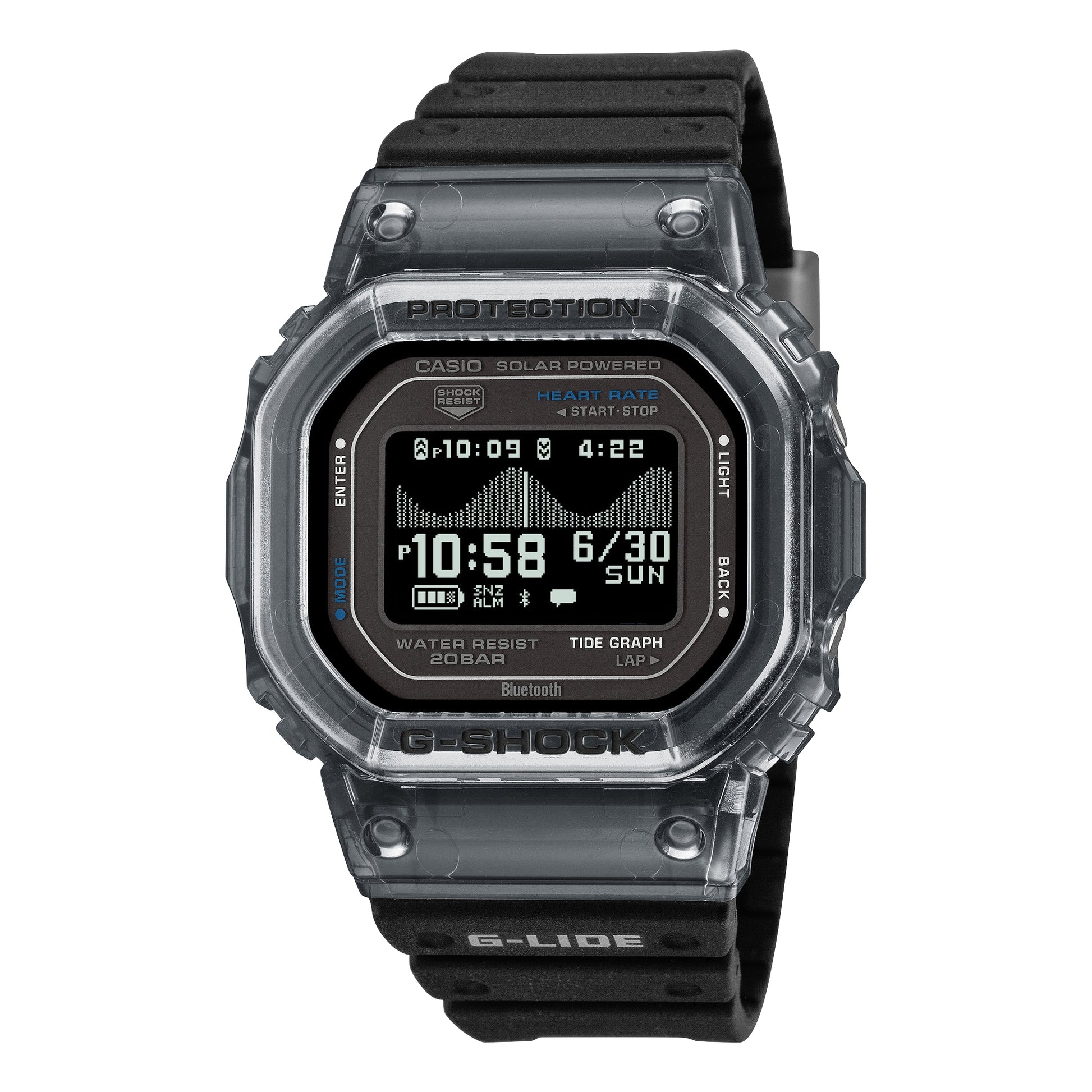 CASIO G-LIDE GBX-H5600 Series Digital 'Black' GBX-H5600-1
