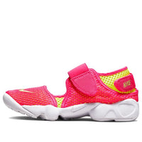 (PS) Nike Air Rift BR Sports Pink Sandals 'Hyper Pink Ghost Green White' 829973-631