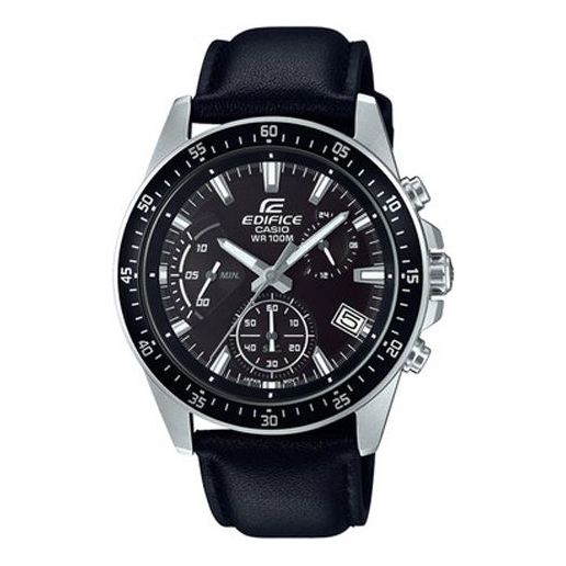 CASIO EDIFICE Waterproof Men Mens Black Analog EFV-540L-1AVUPR