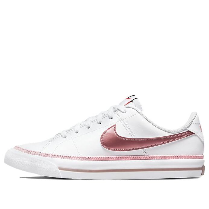 (GS) Nike Court Legacy 'White Pink Glaze' DA5380-110