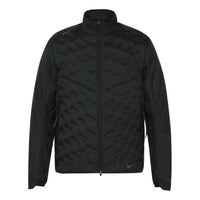 Men's Nike FW21 Solid Color Hooded Long Sleeves Black Down Jacket DD5668-010
